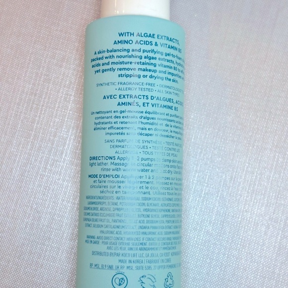 NWOB Kopari Marine Clean Purifying Gel Cleanser - Picture 7 of 11